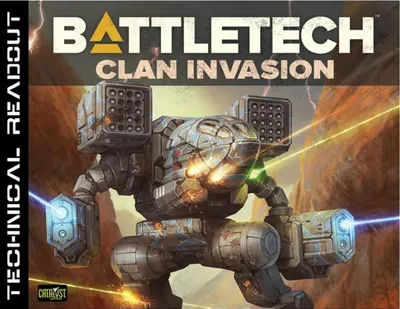 Produktbild von Battletech Tech Read Clan Invasion - ENG Edition
