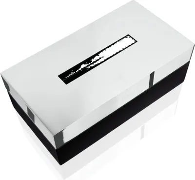 Produktbild von JOOP! Blackline Kleenexbox - Schwarz / Chrom