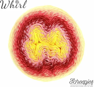 Produktbild von Scheepjes Whirl 215g - Farbverlaufs-Garn (763) Frutti o Tutty