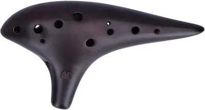 Produktbild von Famanu Ocarina 12-Loch Alto C - Für Anfänger und Outdoor-Aktivitäten