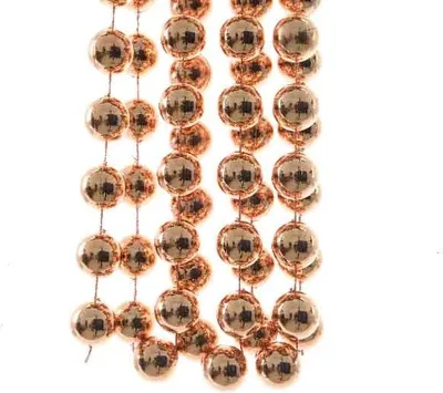 Produktbild von Perlenkette Weihnachtsbaum 20mm, 2.7 Meter, Farbe:rot