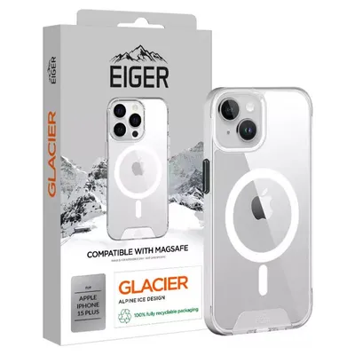 Obrázek produktu pro EIGER EGCA00488, Obal, Apple, iPhone 15 Plus, 17 cm (6.7"), Průhledná