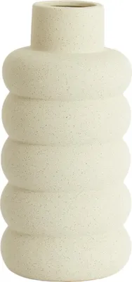 Produktbild von Light & Living - Vase Triota - Weiß - Ø20x42cm
