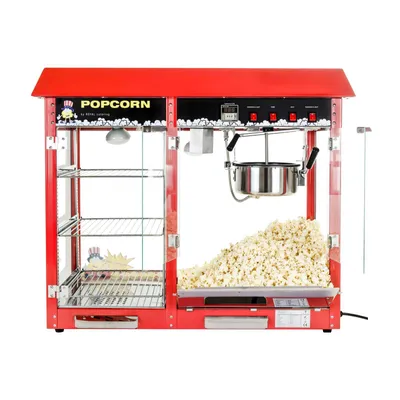 Produktbild von Royal Catering Popcornmaschine mit Wärmeschrank