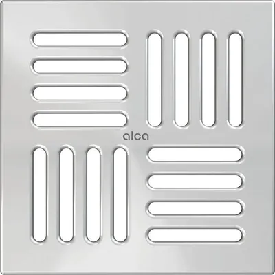 Zdjęcie produktu dla AlcaDrain Design Rost 143×143 mm Edelstahl  für Bodenablauf
