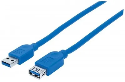 Immagine prodotto di Manhattan 325394 Manhattan USB 3.0 Verlängerungskabel 1m A-Stecker/A-Buchse