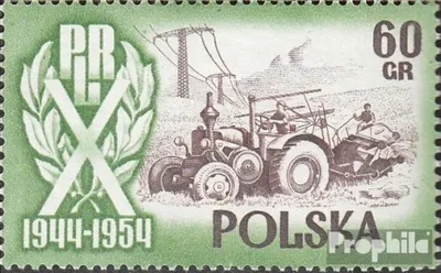 Produktbild von Briefmarken Polen 1954 Mi A892 postfrisch 10 Jahre Polen