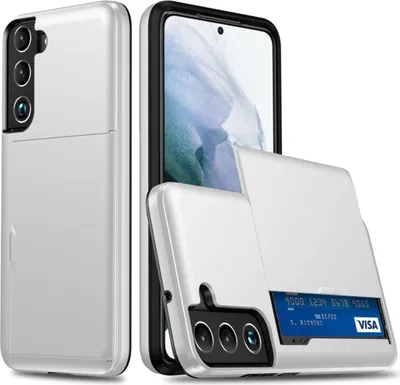 Produktbild von König Design Hülle kompatibel mit Samsung Galaxy S22 5G Kunststoff Soft Handyhülle - Handy Case Weiß