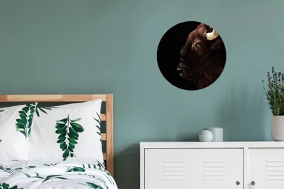 Produktbild von MuchoWow® - Schlafzimmer - Bilder - Der Kreis - Kunst für die Wohnung - Plastik - Kunstdruck - Wandbild