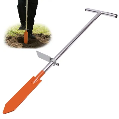 Produktbild von Edelstahl Baum-Pflanzwerkzeug mit langem Griff 96 cm
