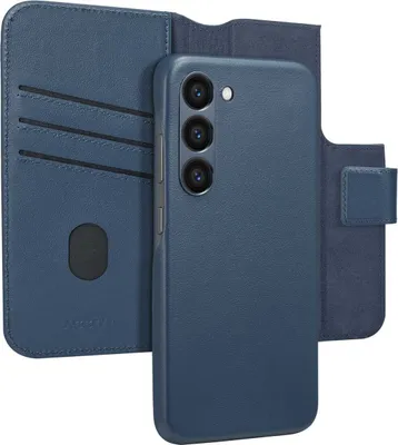 Produktbild von Accezz 2-in-1 Klapphülle aus Leder mit MagSafe Samsung Galaxy S23 - Nightfall Blue