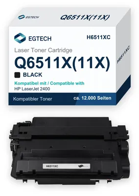 Produktbild von Toner kompatibel mit HP Q6511X 2400 2410 2420 2420d 2420n 2420dn 2430n 2430tn