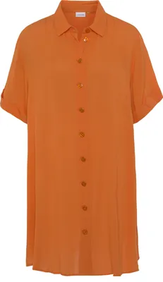 Produktbild von LASCANA Longbluse orange Größe 40