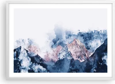 Produktbild von Gerahmtes Poster - Weißer Rahmen - Abstraktion modern - 70x50 cm - Wand Bild - Wanddeko - Wandbilder - Kunstposter - Wandposter - Bilderrahmen - Bilder - Kunstdruck - Wandbild - P2WAA70x50-3886