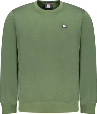 Produktbild von Grünes, gefüttertes Herren-Sweatshirt aus Norwegen - Stil 1963