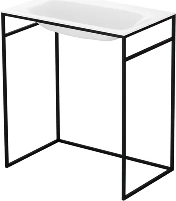 Produktbild von Bette A171-000HLW1 WT Rechteck Lux Shape Waschtisch Weiß