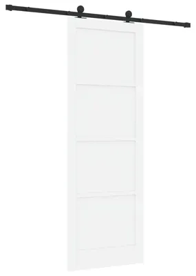 Immagine prodotto di Porta scorrevole Bianco e Nero 83 x 232 cm