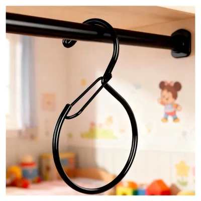 Produktbild von Krawattenhalter aus Metall, S-förmiger Haken für Schals und Handtaschen, wasserdicht, für Büro und Zuhause
