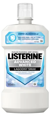 Produktbild von Listerine Advanced White Mundwasser 500 ml