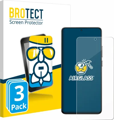 Produktbild von 3x BROTECT Schutzglas für Xiaomi Poco X7 Pro Schutzfolie Panzer Folie Glas Display Schutz klar