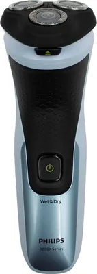 Zdjęcie produktu dla Philips X3063/00, Golarka rotacyjna, Czarny, Niebieski, SkinProtect, Bateria, Niklowo-metalowo-wodorkowa (NiMH), 45 min