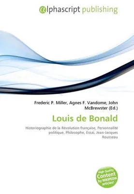 Produktbild von Louis de Bonald