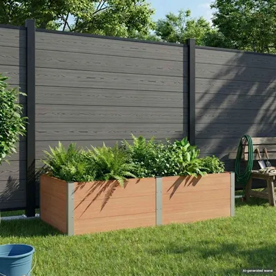 Immagine prodotto di Maison Exclusive - Aiuola rialzata marrone 200 x 100 x 54 cm