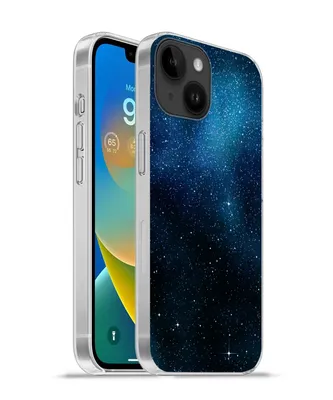 Produktbild von MuchoWow® Handyhülle Schutzhülle Hülle für Apple iPhone 14 - Softcase Galaxie - Nacht - Galaxie - Jungen - Mädchen - Kinder Silikon Softcase Handy Hülle - Mobiltelefonhülle