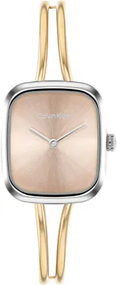 Immagine prodotto di Zegarek damski CALVIN KLEIN 25100134 złoty bransoleta sztywna – bangle