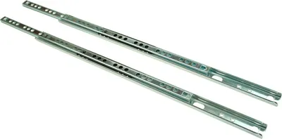 Produktbild von 2 x Kugelführung Rollenführung Rollschubführung Schienen Schubladenschiene 17x450 mm
