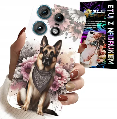 Zdjęcie produktu dla Etui Do Motorola Edge 50 Ultra - Owczarek Niemiecki Rasy Psów Psy Case