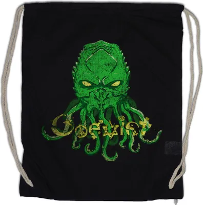 Produktbild von Urban Backwoods Cthulhu Coexist, Turnbeutel, Farbe: Schwarz