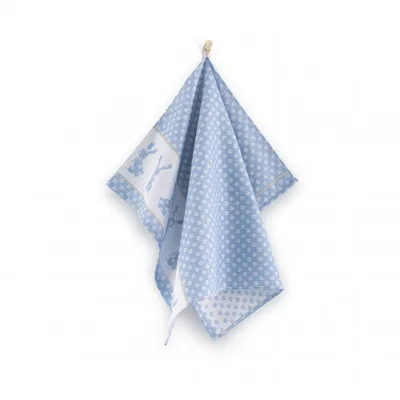 Produktbild von Geschirrtuch SZARAK blau 50x70cm, Baumwolle 100%