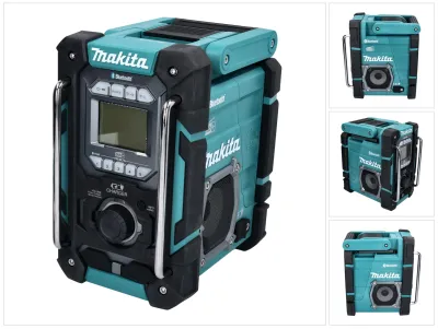 Zdjęcie produktu dla Makita DMR301, Przenośny, Cyfrowy, AM, DAB, DAB+, FM, 87,5 - 108 MHz, 174.928 - 239.200 MHz, USB Typu-A