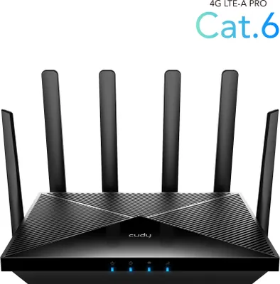 Produktbild von Router bezprzewodowy Cudy LT700, AC1200, 4G, LTE CAT 6, 2,4/5 GHz, 300 - 867 Mbps