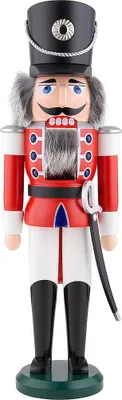 Produktbild von Husar rot (50cm) Nussknacker von Seiffener Volkskunst