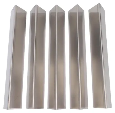 Productafbeelding van 5 stuks vervangingsplaat voor Weber Spirit E310 S310 barbecues, gemaakt van 304 roestvrij staal, grillplaat/smaakbalk onderdeel