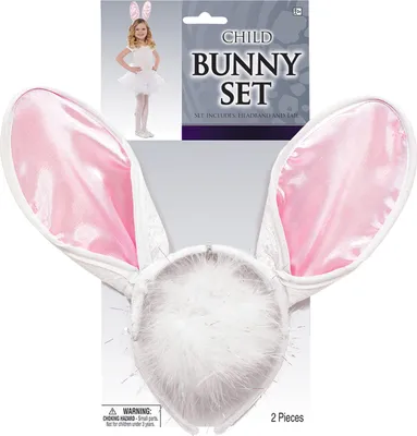 Produktbild von White Bunny Verkleidungsset 2-teilig