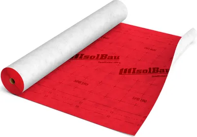 Produktbild von Isolbau Unterspannbahn SPB 190, 75 m? Rolle (1,5 x 50 m) - Dachfolie mit 100 g/m? Flächengewicht - Dampfdurchlässige Unterdeckbahn, wasserdicht und witterungsbeständig