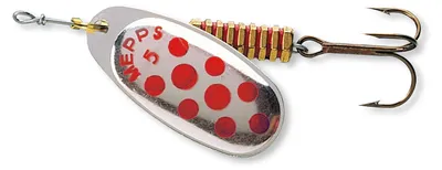 Immagine prodotto di DAIWA Mepps Comet Decorée, spinner, rosso-argento, 1 pezzo, 52-15004 P