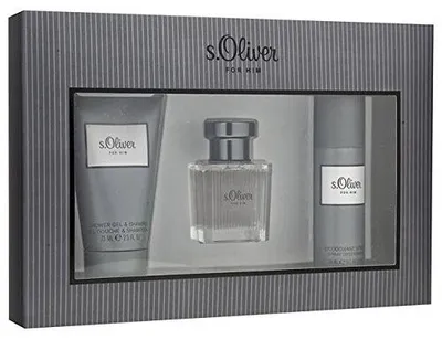 Produktbild von s.Oliver FOR HIM Geschenkset Trio Set EDT/Duschgel/Deo /OVP