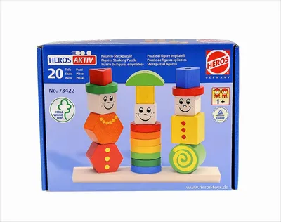 Produktbild von Eichhorn/Heros Figuren-Steckpuzzle; 100073422