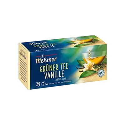 Produktbild von Messmer Grüner Tee Vanille 25x 1.75gr - 12 Stäbchen
