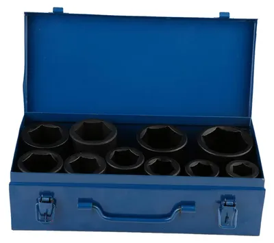 Obrázok produktu pre 10-dielna súprava kľúčov - Kvalitná chróm-vanádiová - Prenosná - Pre vozidlá