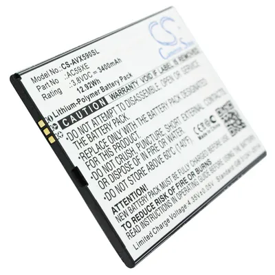 Zdjęcie produktu dla Bateria odpowiednia dla Archos 59 Xenon Battery AC59XE 3400mAh