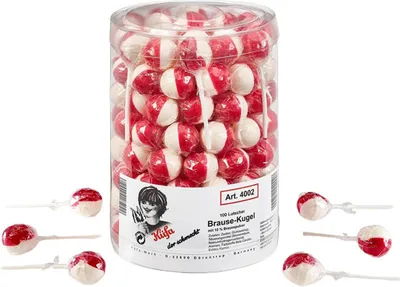 Obrázok produktu pre Šerbetové lízanky Küfa (100 lízaniek) plechovka