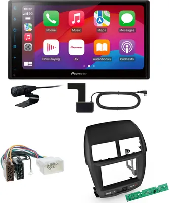 Produktbild von Pioneer SPH-DA77DAB CarPlay Android Auto Einbauset für Mitsubishi ASX bis 2014