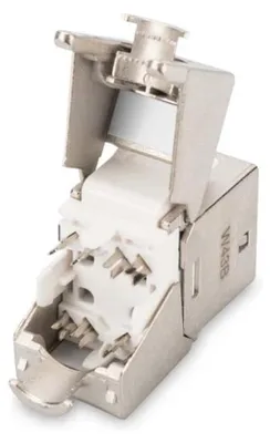 Image de DIGITUS Digitus CAT 6A Keystone module, shielded with intelligent cable manager