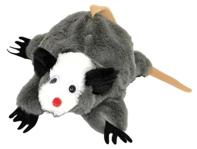 Produktbild von KERSA Kuschelmaus "Evi" Handpuppe 33cm – Handgefertigt & hochwertig