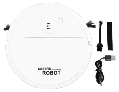 Obrázok produktu pre Robotický vysávač, inteligentný a výkonný robotický vysávač, automatický podlahový robot s kefou na každodenné odstraňovanie chlпов domácich zvierat